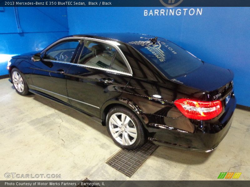 Black / Black 2013 Mercedes-Benz E 350 BlueTEC Sedan