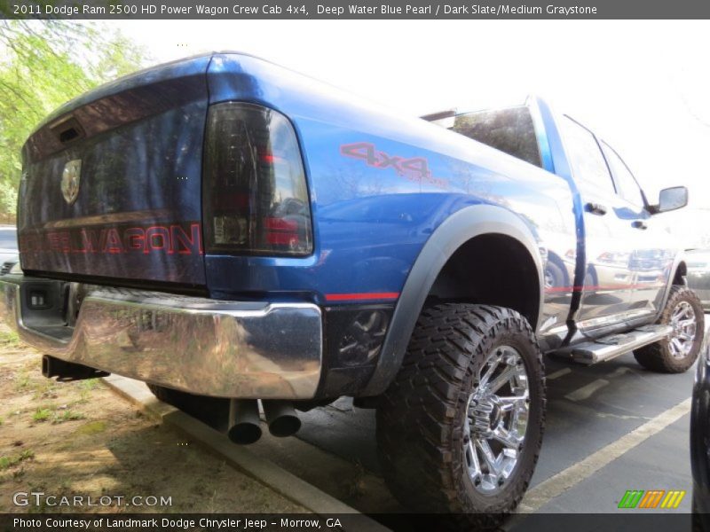 Deep Water Blue Pearl / Dark Slate/Medium Graystone 2011 Dodge Ram 2500 HD Power Wagon Crew Cab 4x4
