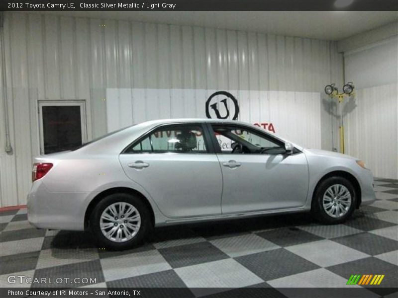 Classic Silver Metallic / Light Gray 2012 Toyota Camry LE