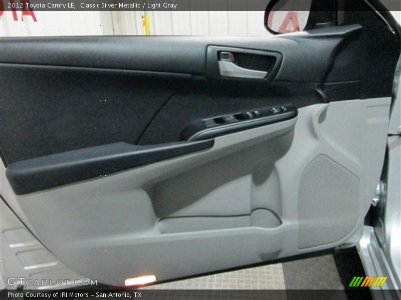 Classic Silver Metallic / Light Gray 2012 Toyota Camry LE