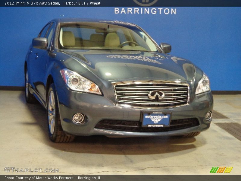 Harbour Blue / Wheat 2012 Infiniti M 37x AWD Sedan