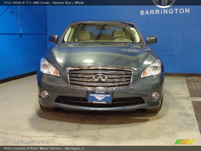 Harbour Blue / Wheat 2012 Infiniti M 37x AWD Sedan