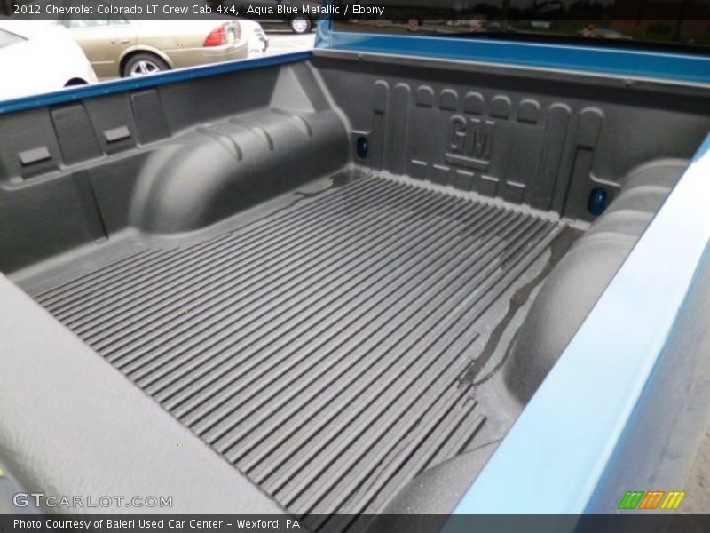 Aqua Blue Metallic / Ebony 2012 Chevrolet Colorado LT Crew Cab 4x4