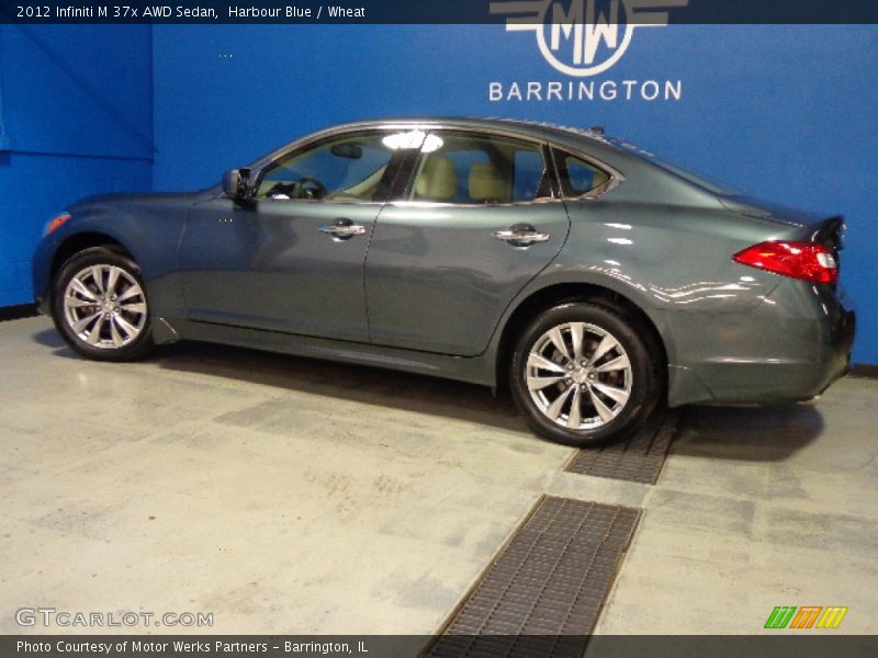 Harbour Blue / Wheat 2012 Infiniti M 37x AWD Sedan