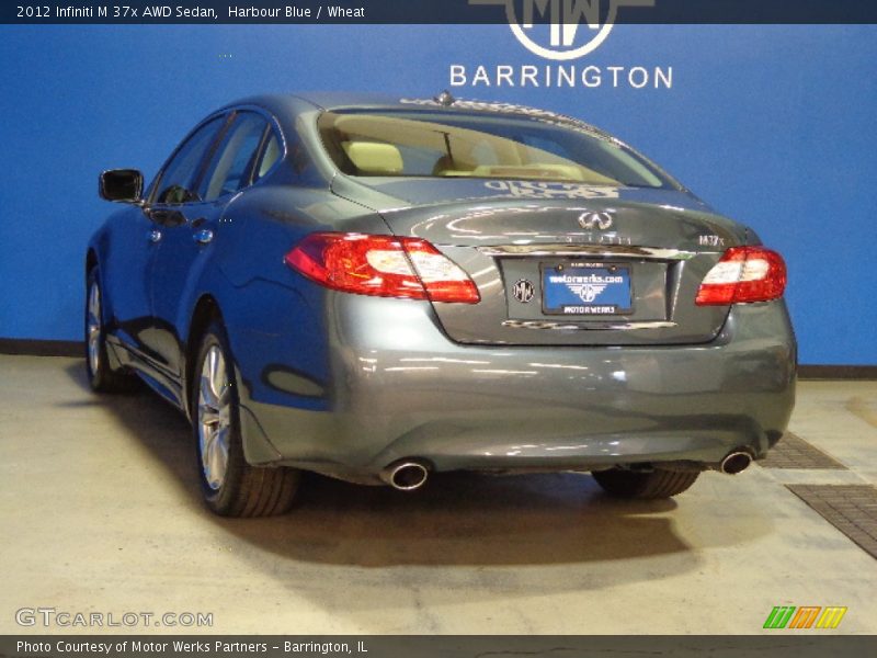 Harbour Blue / Wheat 2012 Infiniti M 37x AWD Sedan