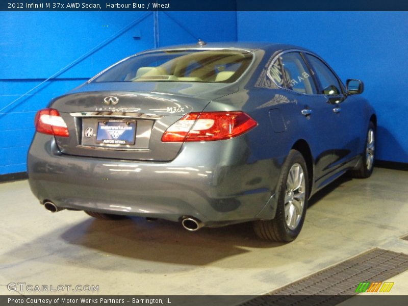 Harbour Blue / Wheat 2012 Infiniti M 37x AWD Sedan