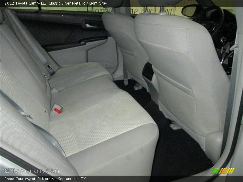 Classic Silver Metallic / Light Gray 2012 Toyota Camry LE