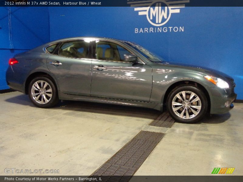 Harbour Blue / Wheat 2012 Infiniti M 37x AWD Sedan