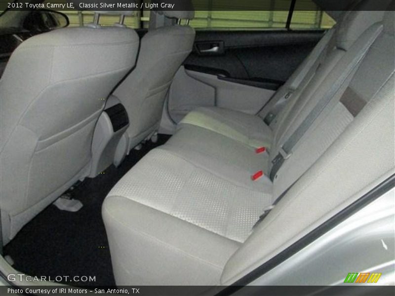 Classic Silver Metallic / Light Gray 2012 Toyota Camry LE