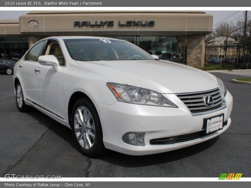 Starfire White Pearl / Parchment 2010 Lexus ES 350