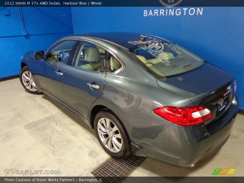 Harbour Blue / Wheat 2012 Infiniti M 37x AWD Sedan