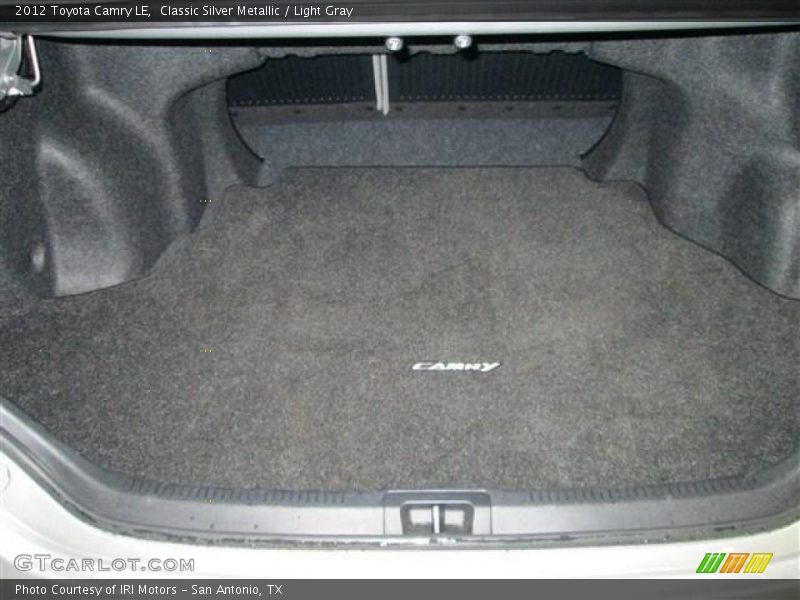 Classic Silver Metallic / Light Gray 2012 Toyota Camry LE