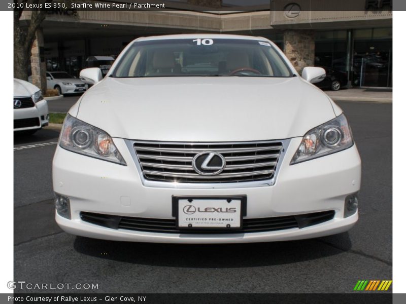 Starfire White Pearl / Parchment 2010 Lexus ES 350