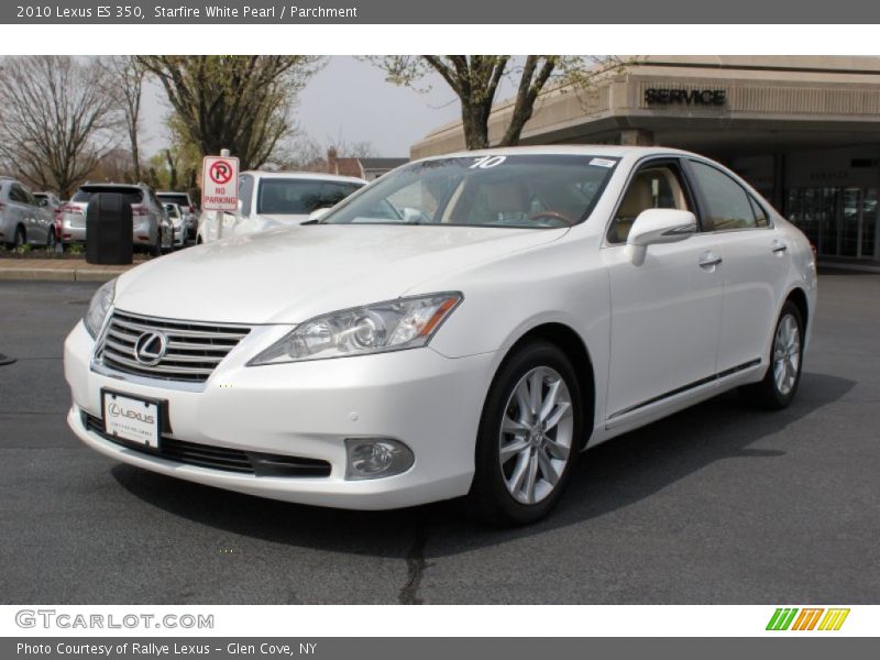 Starfire White Pearl / Parchment 2010 Lexus ES 350