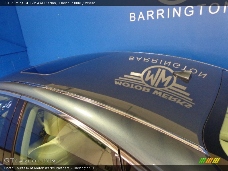 Harbour Blue / Wheat 2012 Infiniti M 37x AWD Sedan