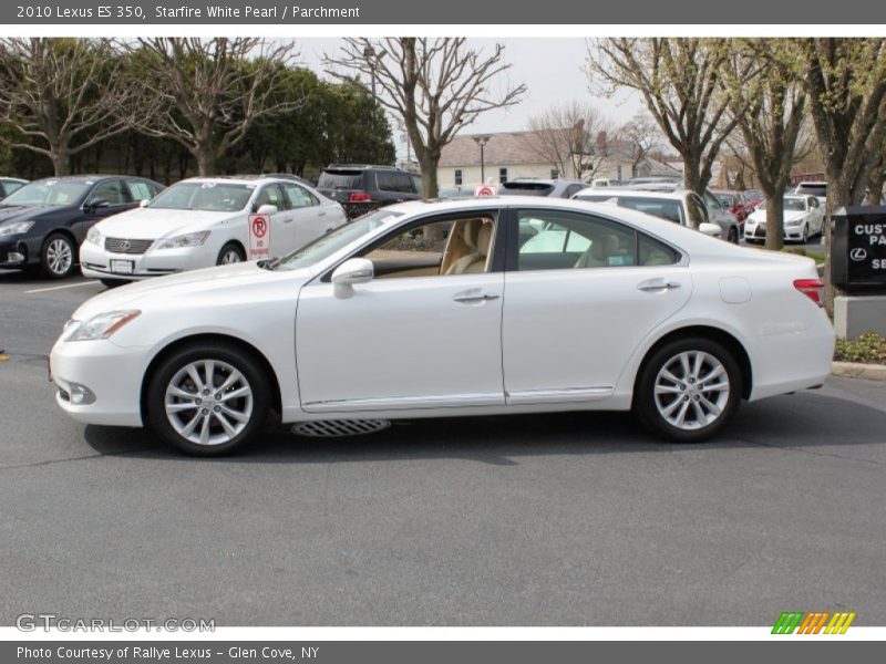 Starfire White Pearl / Parchment 2010 Lexus ES 350