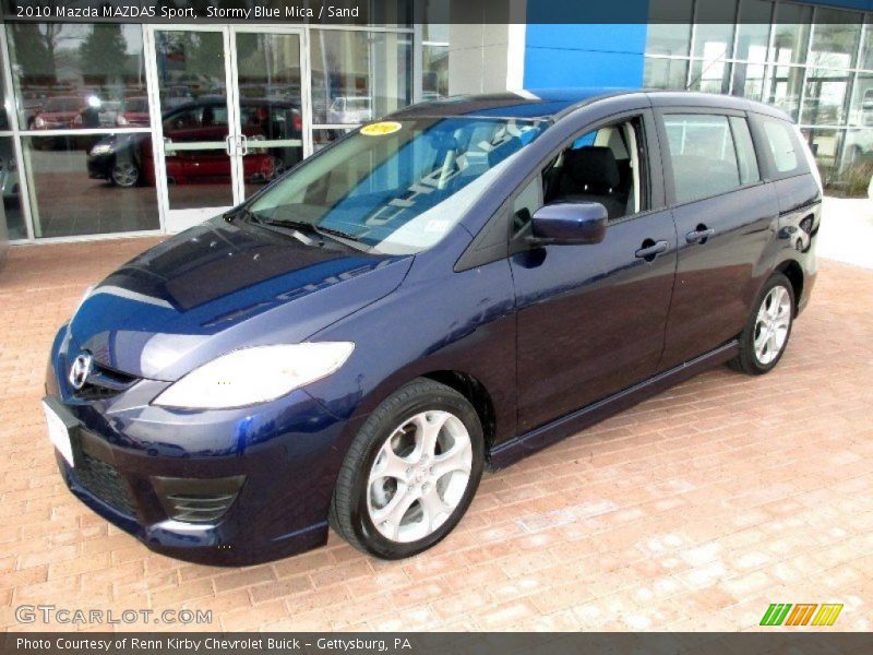 Front 3/4 View of 2010 MAZDA5 Sport