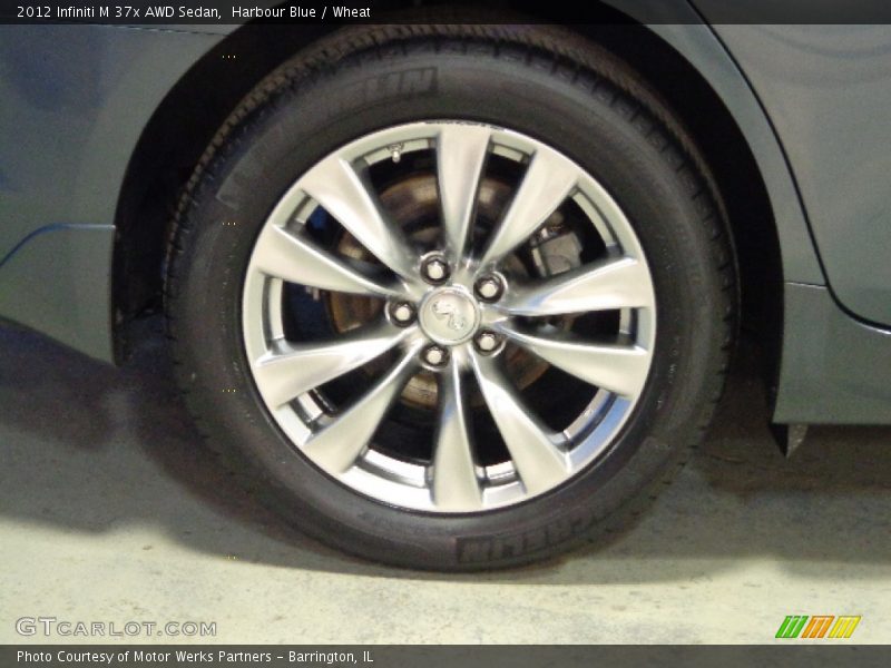 Harbour Blue / Wheat 2012 Infiniti M 37x AWD Sedan