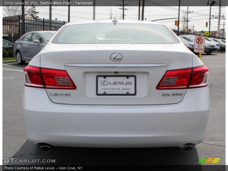 Starfire White Pearl / Parchment 2010 Lexus ES 350