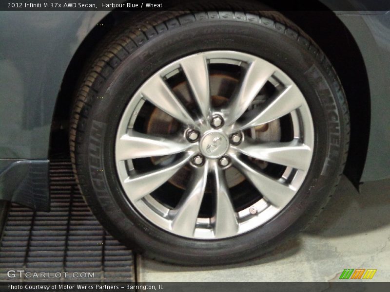 Harbour Blue / Wheat 2012 Infiniti M 37x AWD Sedan