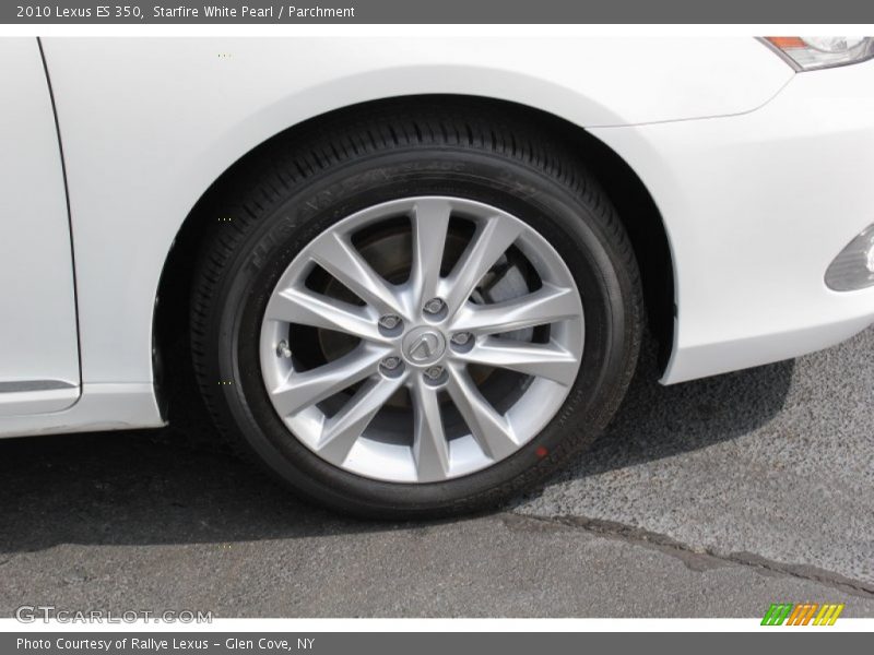 Starfire White Pearl / Parchment 2010 Lexus ES 350
