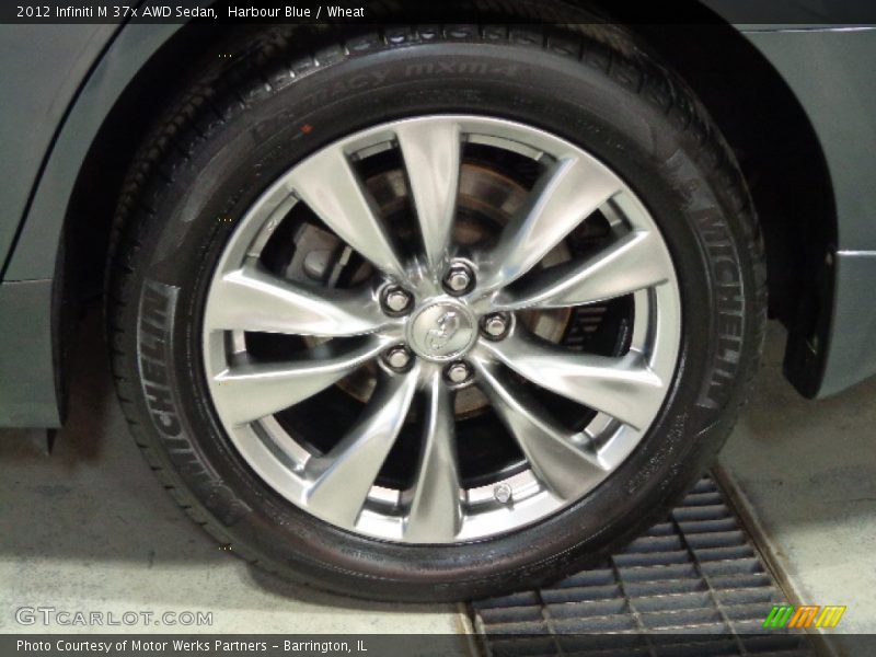 Harbour Blue / Wheat 2012 Infiniti M 37x AWD Sedan