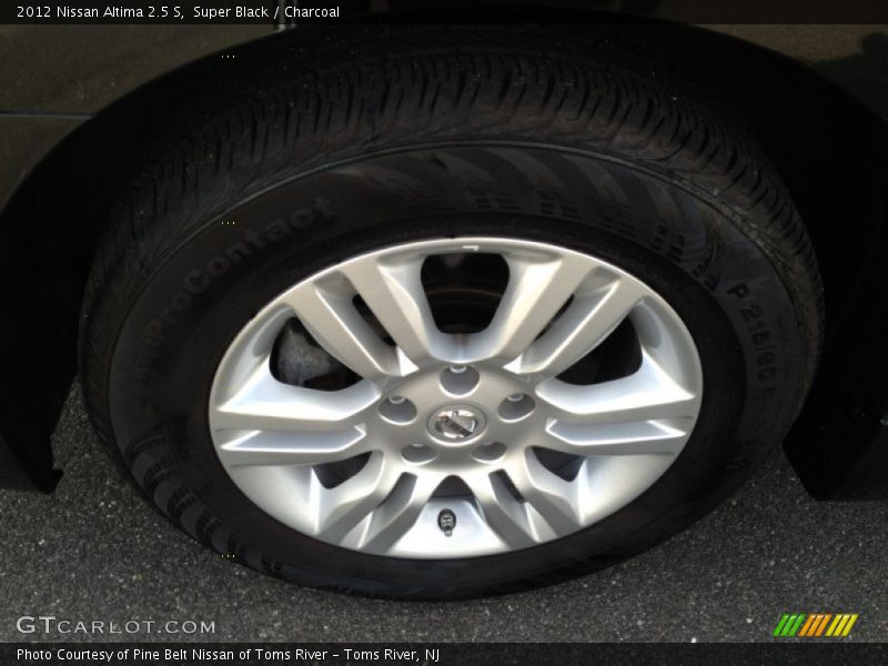 Super Black / Charcoal 2012 Nissan Altima 2.5 S
