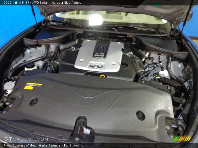 Harbour Blue / Wheat 2012 Infiniti M 37x AWD Sedan