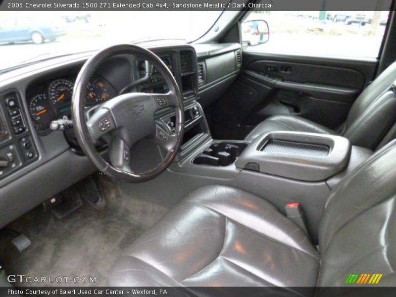 Dark Charcoal Interior - 2005 Silverado 1500 Z71 Extended Cab 4x4 