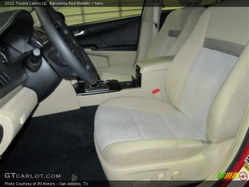 Barcelona Red Metallic / Ivory 2012 Toyota Camry LE