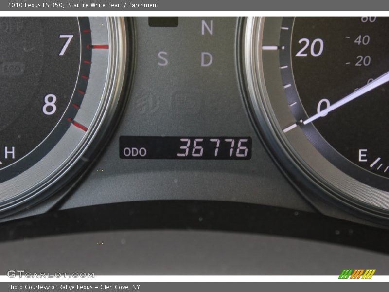 Starfire White Pearl / Parchment 2010 Lexus ES 350