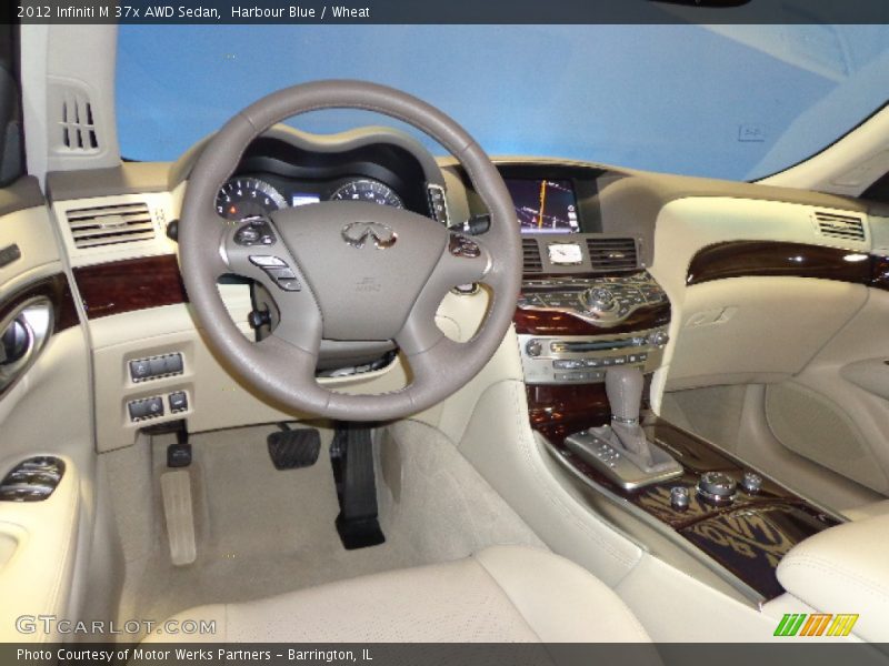 Harbour Blue / Wheat 2012 Infiniti M 37x AWD Sedan
