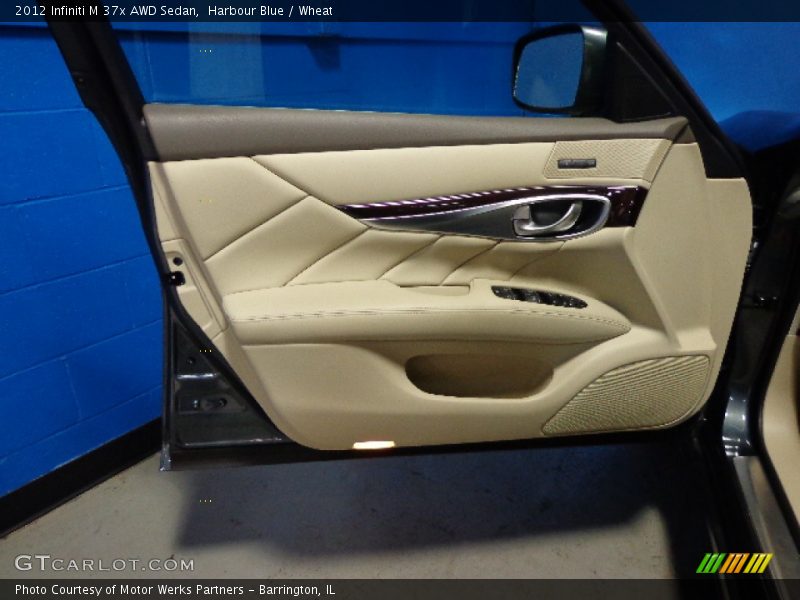 Harbour Blue / Wheat 2012 Infiniti M 37x AWD Sedan
