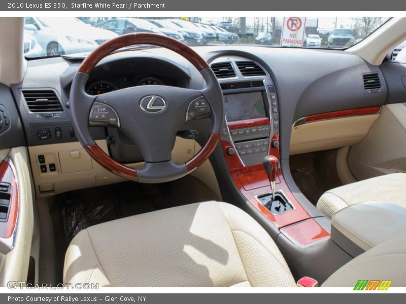 Starfire White Pearl / Parchment 2010 Lexus ES 350