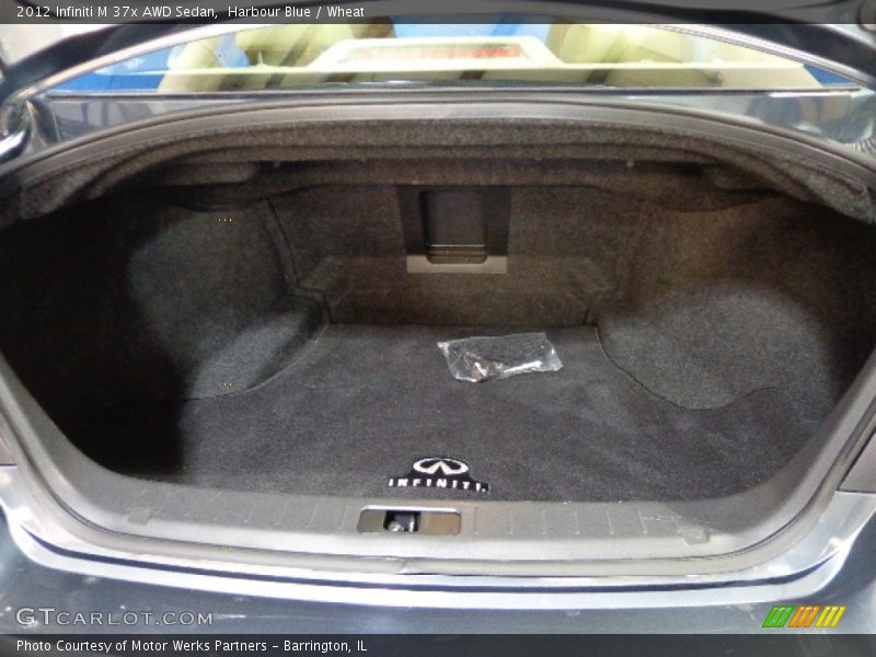 Harbour Blue / Wheat 2012 Infiniti M 37x AWD Sedan