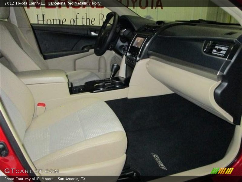 Barcelona Red Metallic / Ivory 2012 Toyota Camry LE