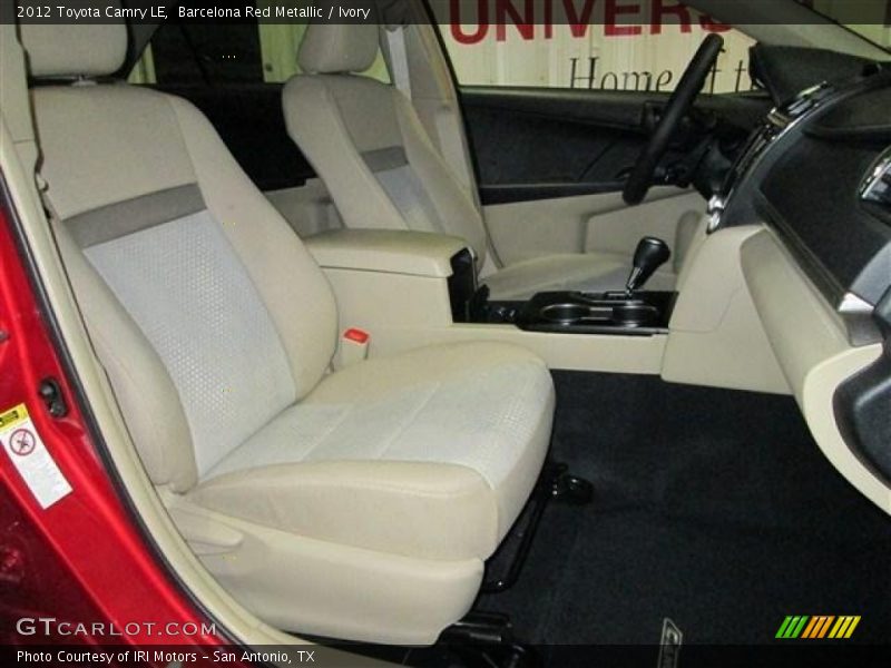 Barcelona Red Metallic / Ivory 2012 Toyota Camry LE