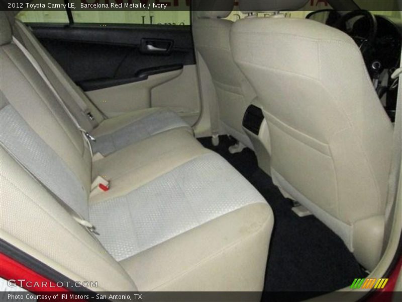 Barcelona Red Metallic / Ivory 2012 Toyota Camry LE