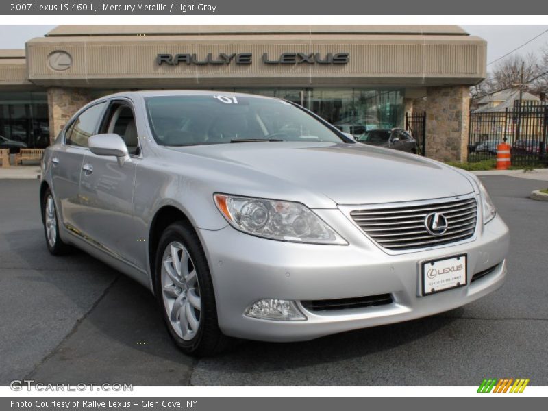 Mercury Metallic / Light Gray 2007 Lexus LS 460 L