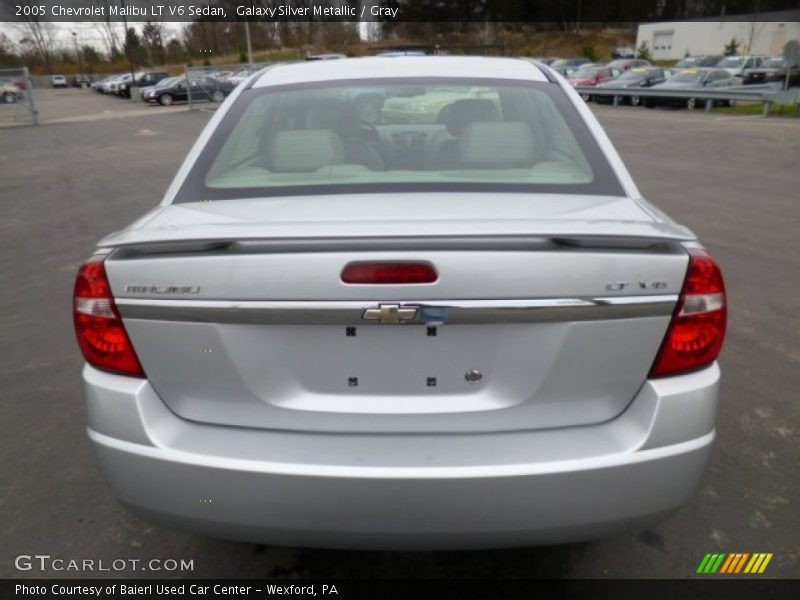 Galaxy Silver Metallic / Gray 2005 Chevrolet Malibu LT V6 Sedan