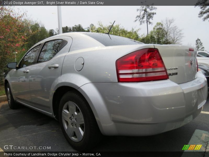 Bright Silver Metallic / Dark Slate Gray 2010 Dodge Avenger SXT