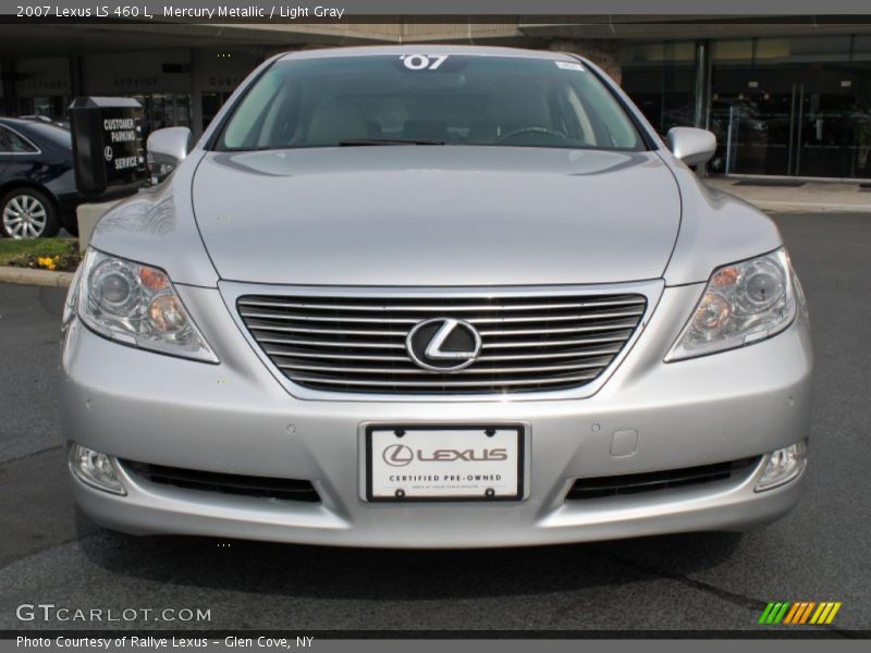 Mercury Metallic / Light Gray 2007 Lexus LS 460 L