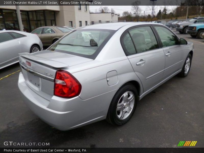 Galaxy Silver Metallic / Gray 2005 Chevrolet Malibu LT V6 Sedan