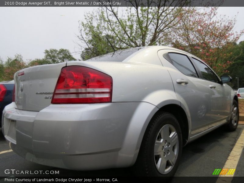 Bright Silver Metallic / Dark Slate Gray 2010 Dodge Avenger SXT