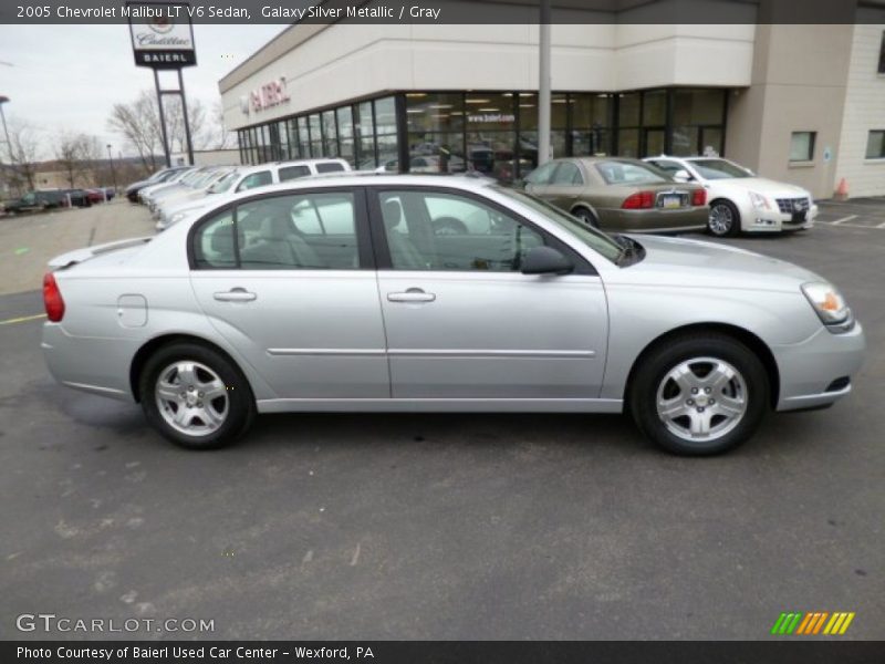 Galaxy Silver Metallic / Gray 2005 Chevrolet Malibu LT V6 Sedan