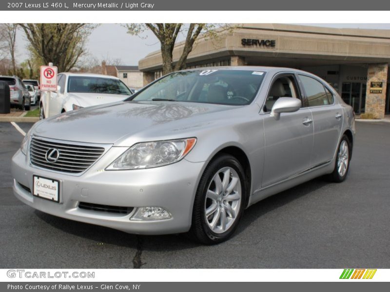 Mercury Metallic / Light Gray 2007 Lexus LS 460 L