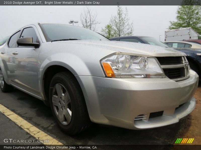 Bright Silver Metallic / Dark Slate Gray 2010 Dodge Avenger SXT