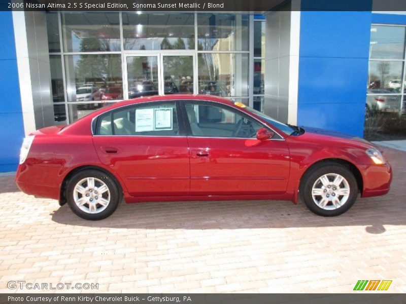 Sonoma Sunset Metallic / Blond 2006 Nissan Altima 2.5 S Special Edition