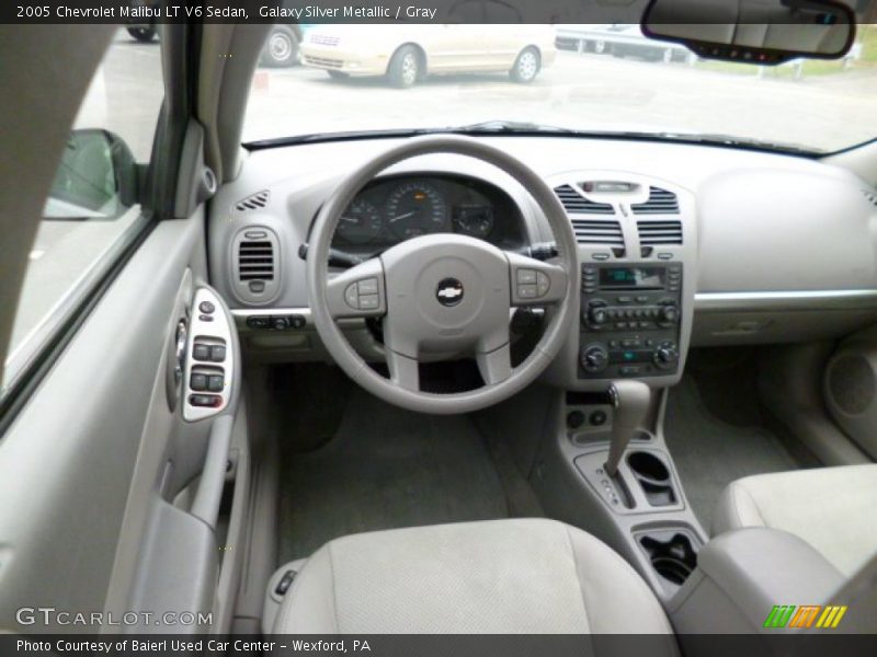 Galaxy Silver Metallic / Gray 2005 Chevrolet Malibu LT V6 Sedan