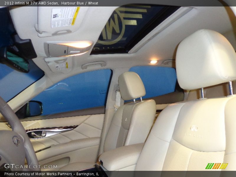 Harbour Blue / Wheat 2012 Infiniti M 37x AWD Sedan